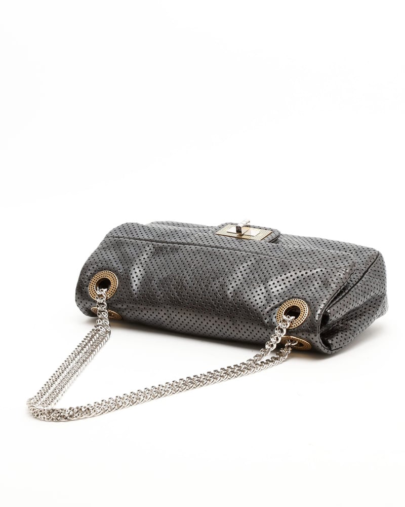 Vintage CHANEL Reissue 2.55 Metallic Flap Bag - A Retro Tale