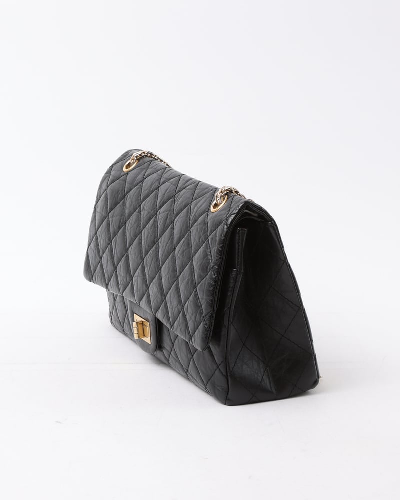 Vintage CHANEL 2.55 Reissue 227 Double Flap Bag - A Retro Tale