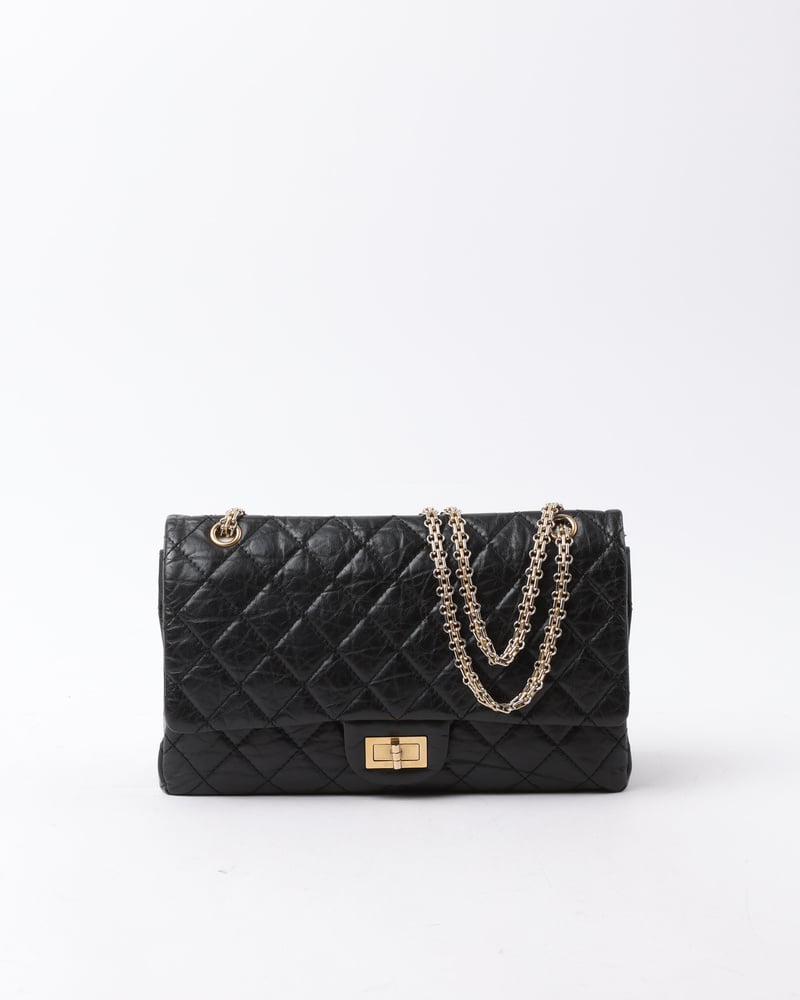 Vintage CHANEL 2.55 Reissue 227 Double Flap Bag - A Retro Tale