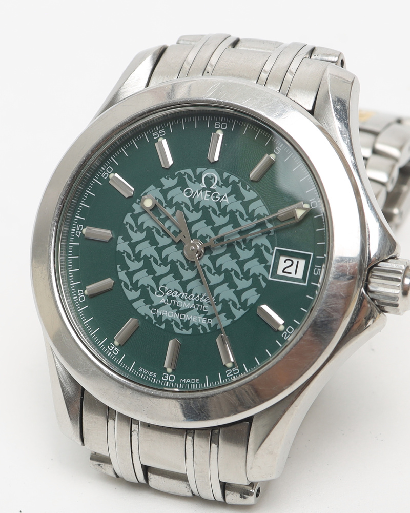 Seamaster Jacques Mayol 1998 こいきんず Vintage OMEGA Seamaster Jacques Mayol 36mm Full Set Watch - A