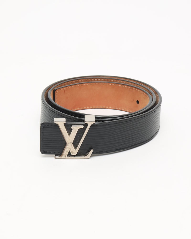 Vintage LOUIS VUITTON Logo Epi Belt - A Retro Tale display picture 3