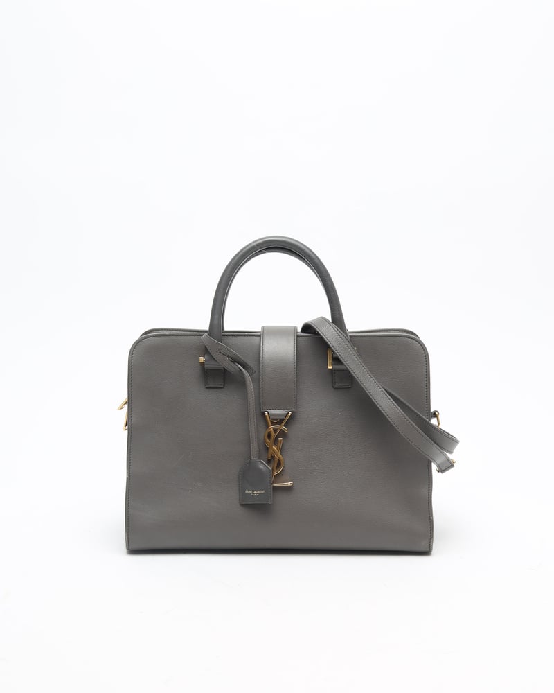 Price Saint Laurent Gray Bag Sunset Leather Handbag Saint Laurent