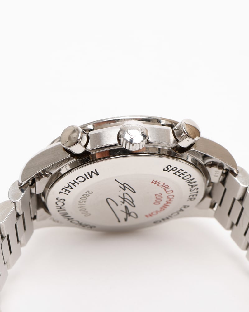 OMEGA Michael Schumacherケースのみ Yahoo!オークション -「オメガ スピードマスター」(箱、保証書、付属品