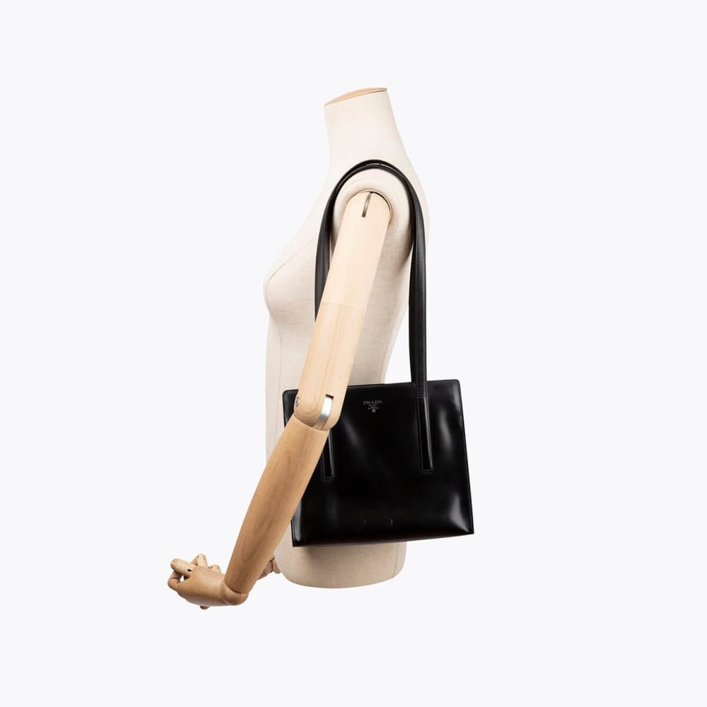 PRADA Spazzolato Tote