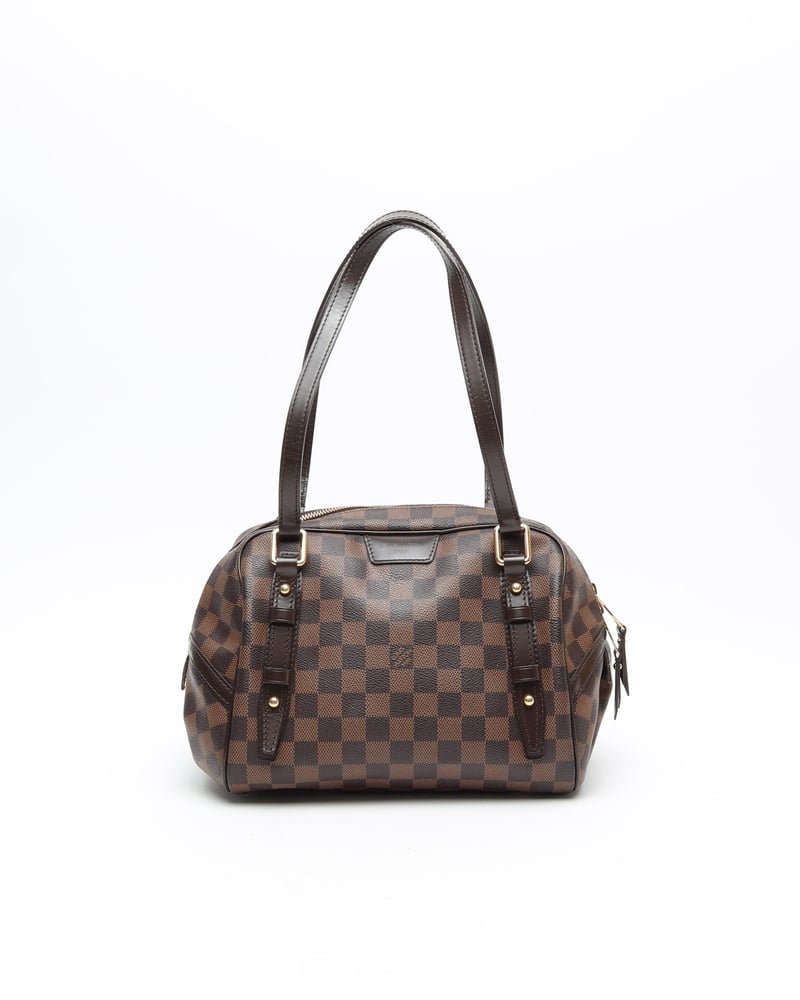 Vintage Louis Vuitton Damier Ebene Rivington PM Bag - A Retro Tale