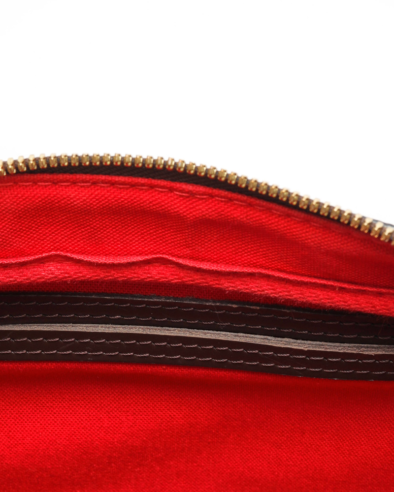 Vintage Louis Vuitton Damier Ebene Rivington PM Bag - A Retro Tale