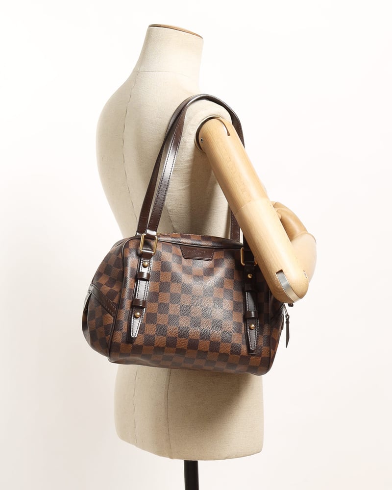 LOUIS VUITTONリビィントンPM Vintage Louis Vuitton Damier Ebene Rivington PM Bag - A Retro Tale