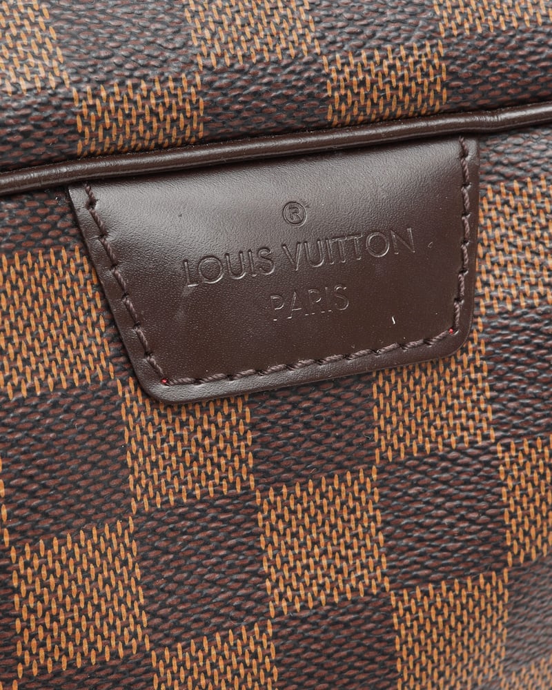 Vintage Louis Vuitton Damier Ebene Rivington PM Bag - A Retro Tale