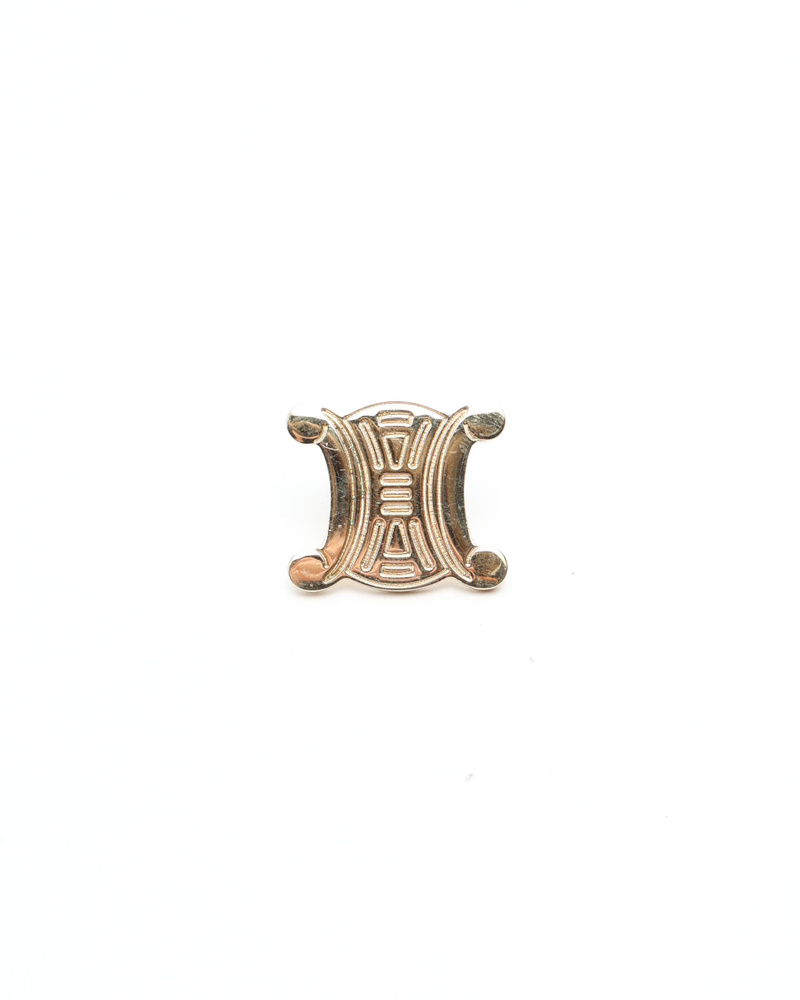 ♡ CELINE ♡ Vintage ♡ C broach ♡ Vintage Céline Triomphe Brooch - A Retro Tale