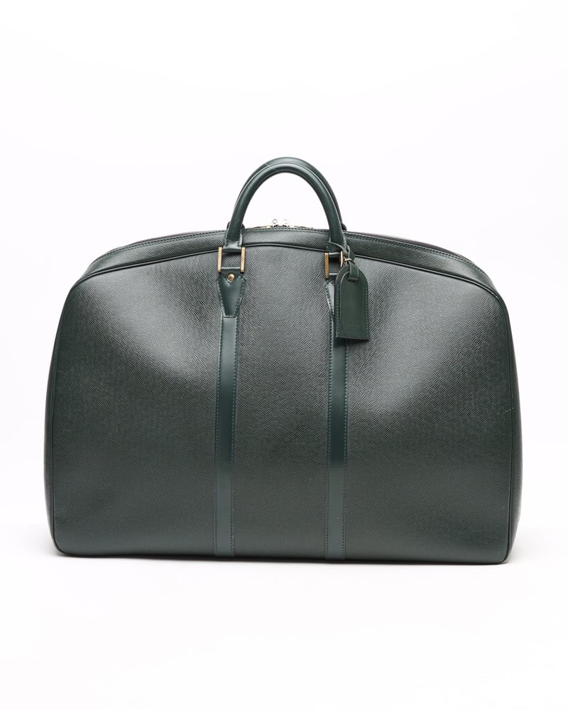 Vintage Louis Vuitton Taiga Helanga 1 Poche Travel Bag - A Retro Tale