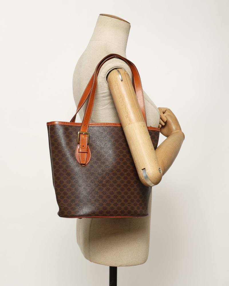 Vintage Céline Macadam Tote Bag - A Retro Tale