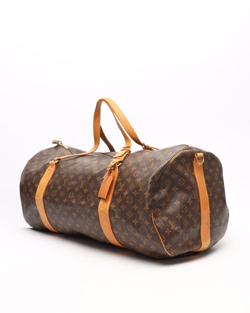 Vintage Louis Vuitton Monogram Sac Polochon 65 Weekend Bag A