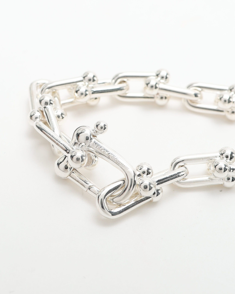 Vintage Tiffany & Co HardWear Small Link Bracelet Sterling Silver