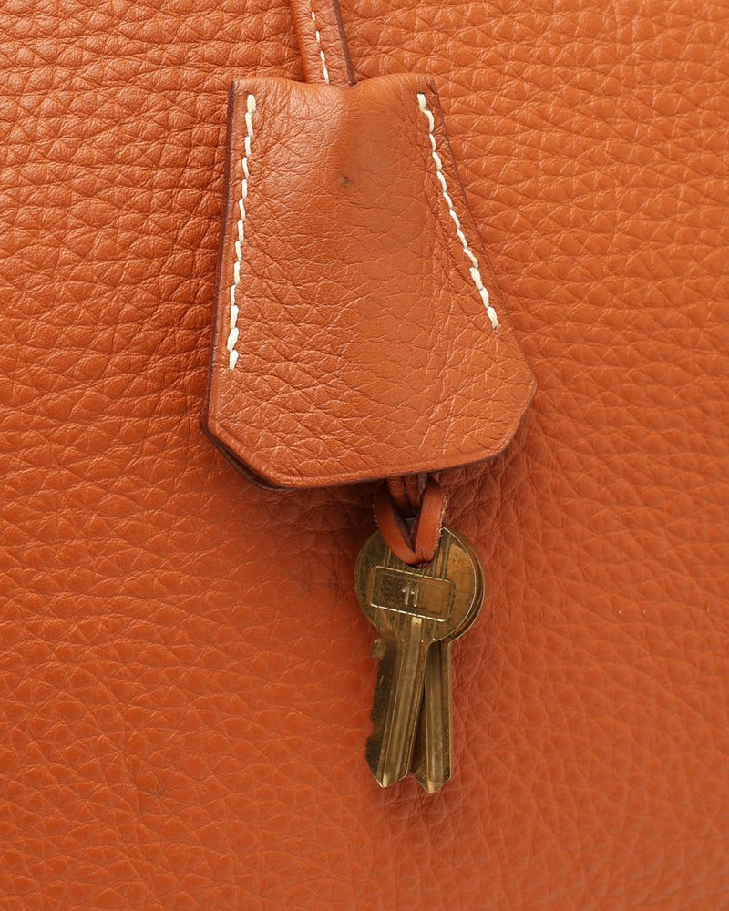 Vintage Hermès Clemence 55 Haut A Courroies (HAC) Bag - A Retro Tale