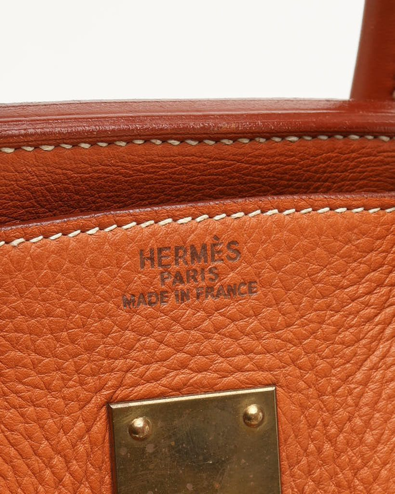 Vintage Hermès Clemence 55 Haut A Courroies (HAC) Bag - A Retro Tale
