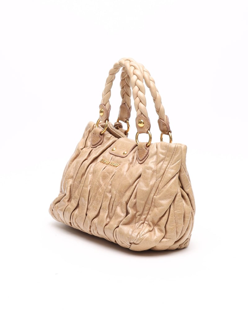 Vintage Miu Miu Matelassé Lux Bag - A Retro Tale