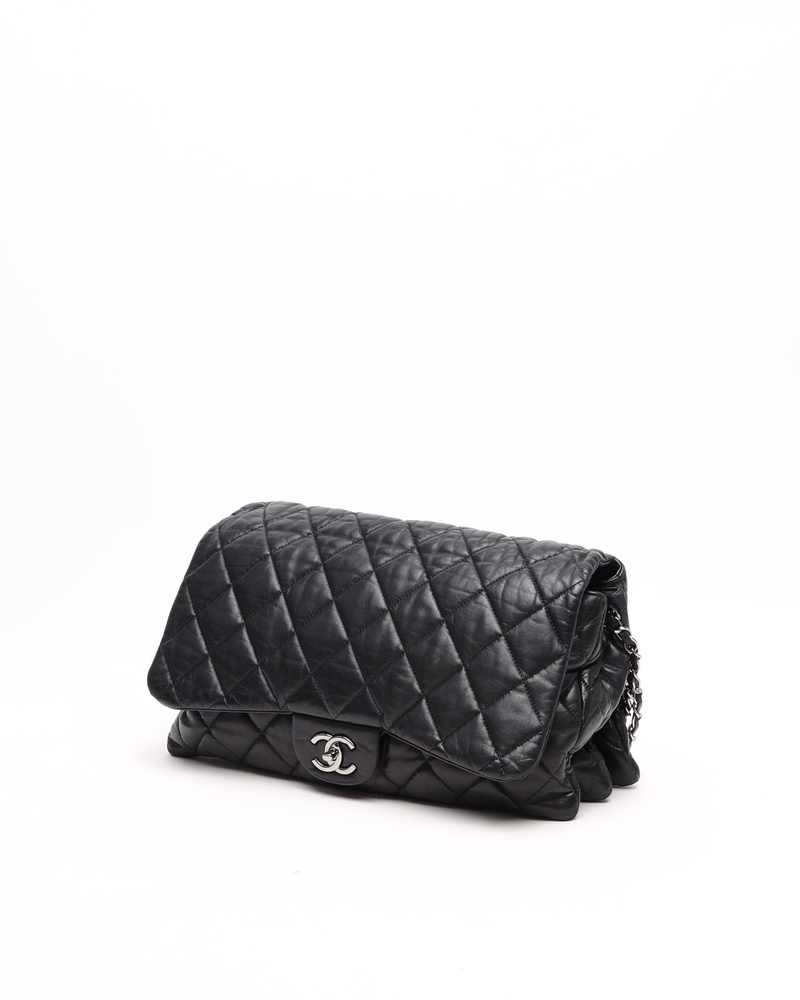 Vintage Chanel Classic Soft Accordion Flap Bag - A Retro Tale