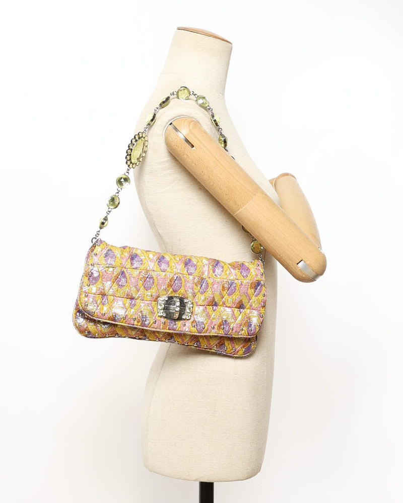 Vintage Miu Miu Crystal Shoulder Bag - A Retro Tale