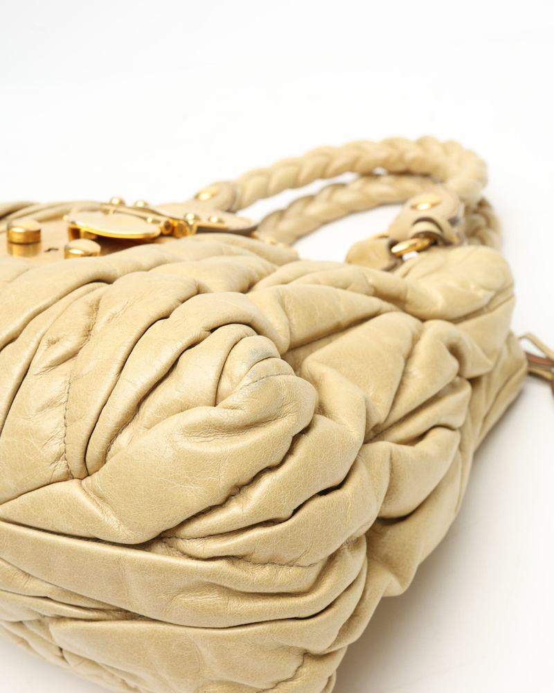 Vintage Miu Miu Matelassé Lux Bag - A Retro Tale