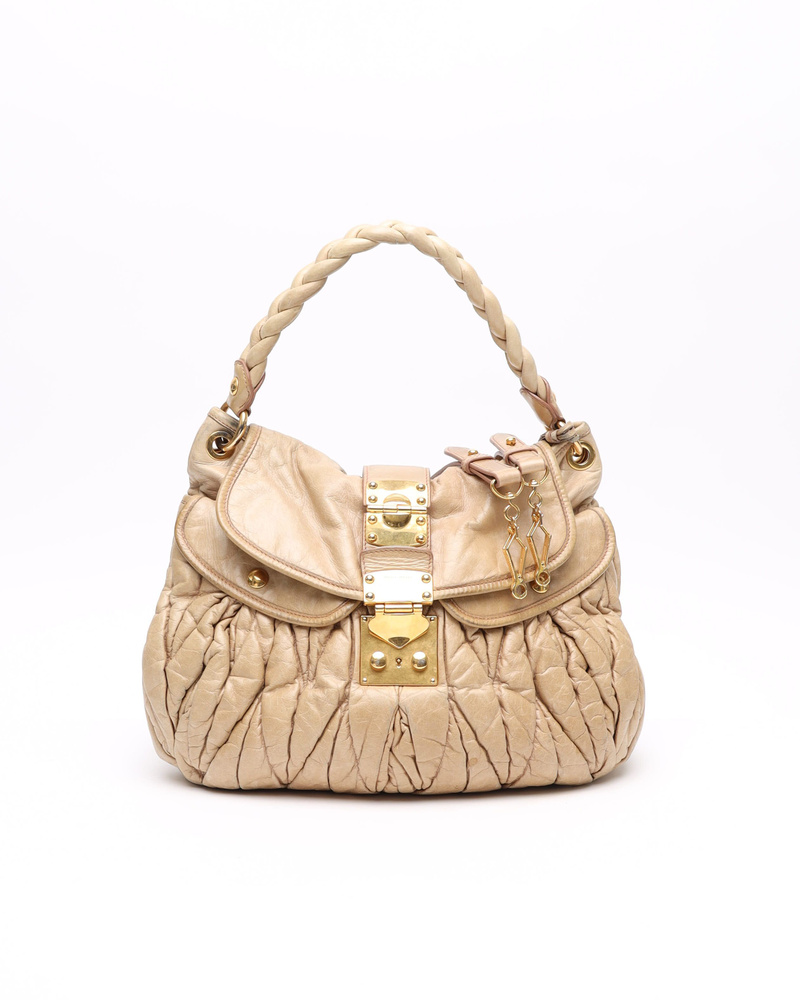 Vintage Miu Miu Matelassé Hobo Bag A Retro Tale