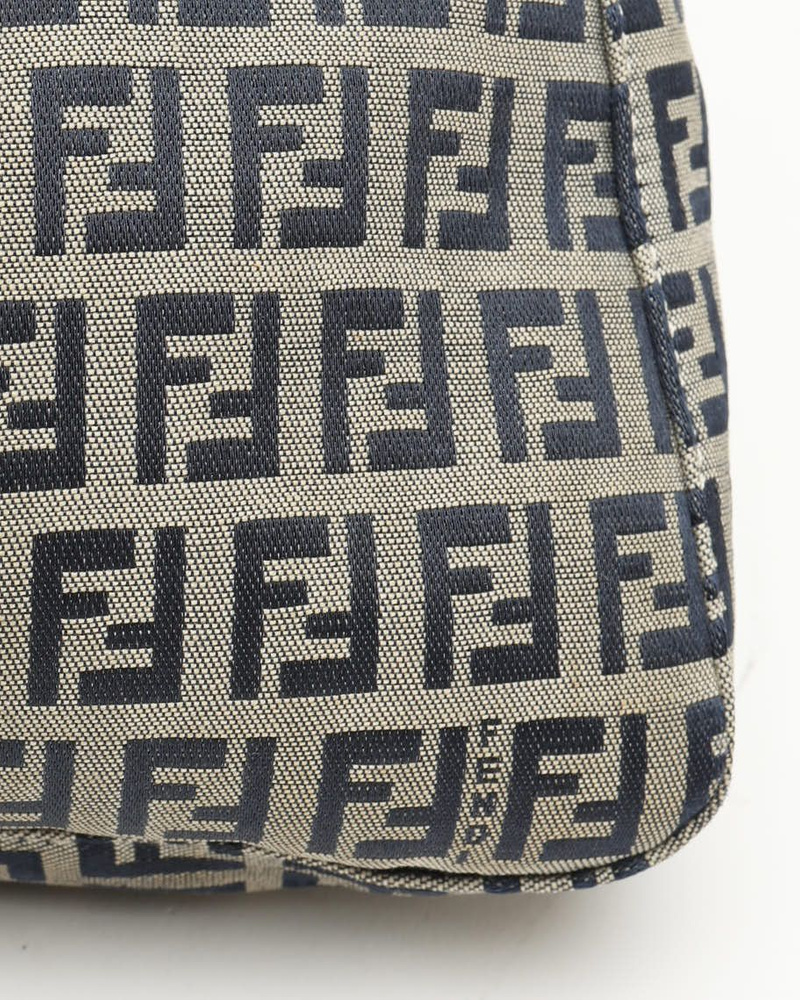 Vintage Fendi Zucchino Shoulder Bag - A Retro Tale