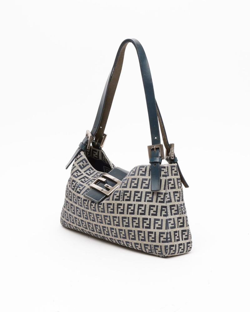 Fendi ショルダーバッグ Vintage Fendi Zucchino Shoulder Bag - A Retro Tale