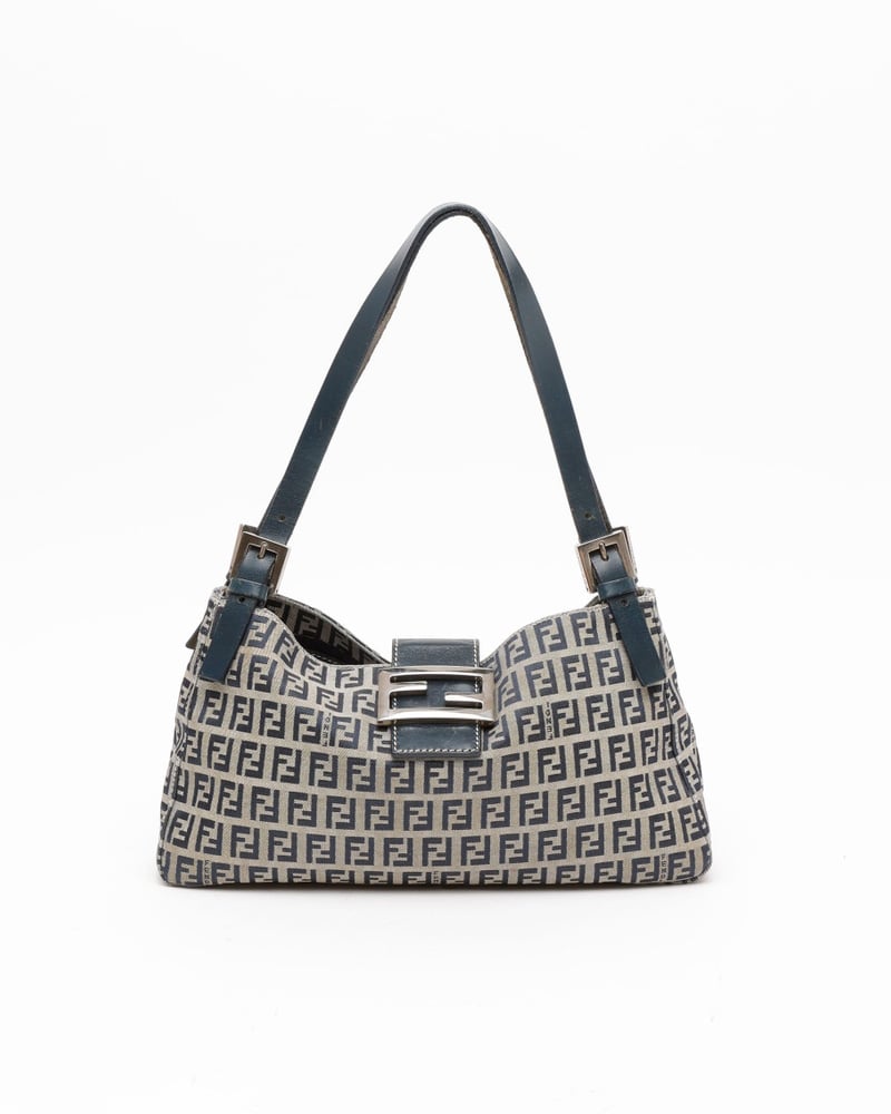 専用 購入不可!Vintage Fendi Zucchino Vintage Fendi Zucchino Shoulder Bag - A Retro Tale