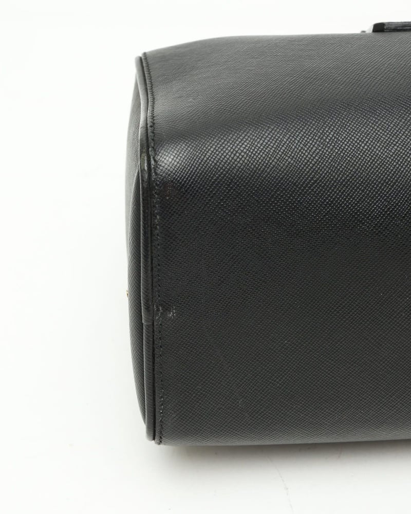 Vintage Prada Saffiano Boston Bag - A Retro Tale