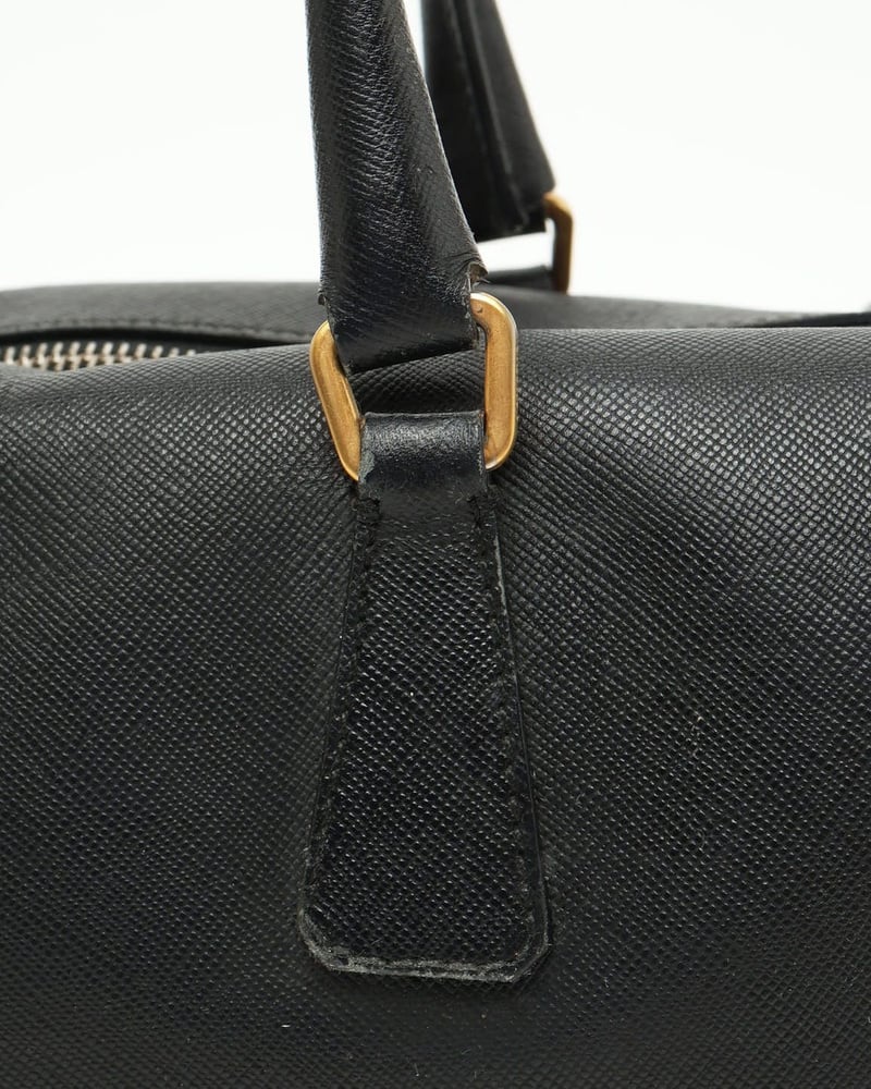 Vintage Prada Saffiano Boston Bag - A Retro Tale
