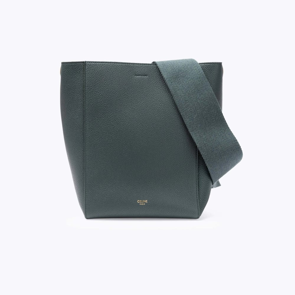 Vintage CELINE Sangle Bucket Bag - A Retro Tale