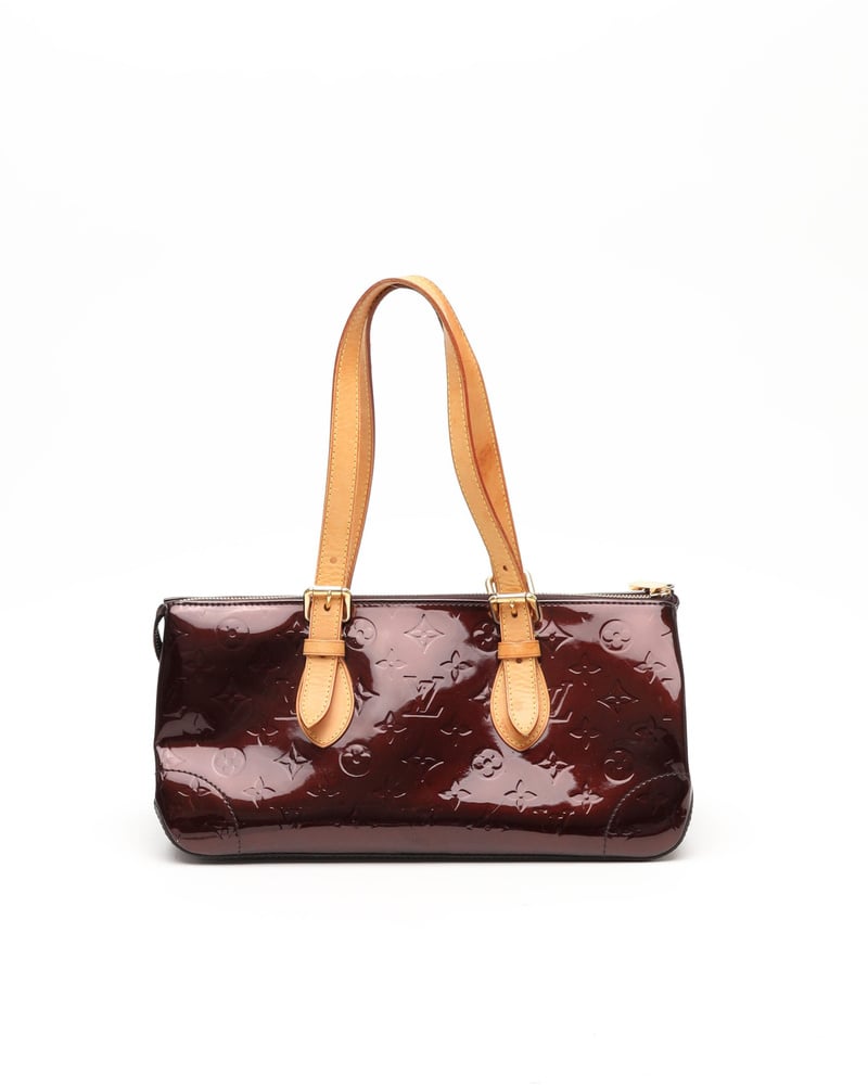 Vintage Louis Vuitton Monogram Vernis Rosewood Avenue Bag - A Retro Tale