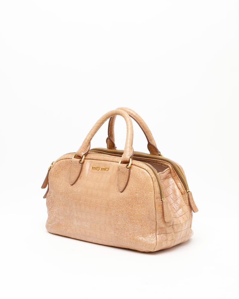 Vintage Miu Miu Vitello Lux Bag - A Retro Tale