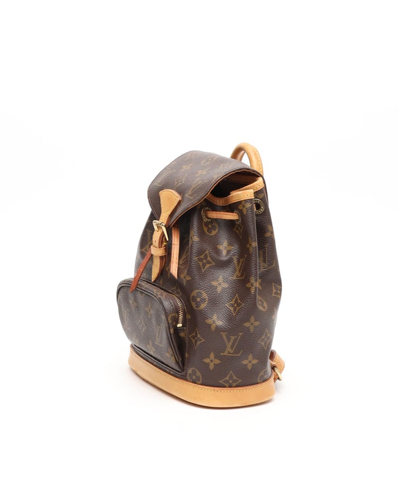 Vintage Louis Vuitton Monogram Montsouris PM Backpack A Retro Tale