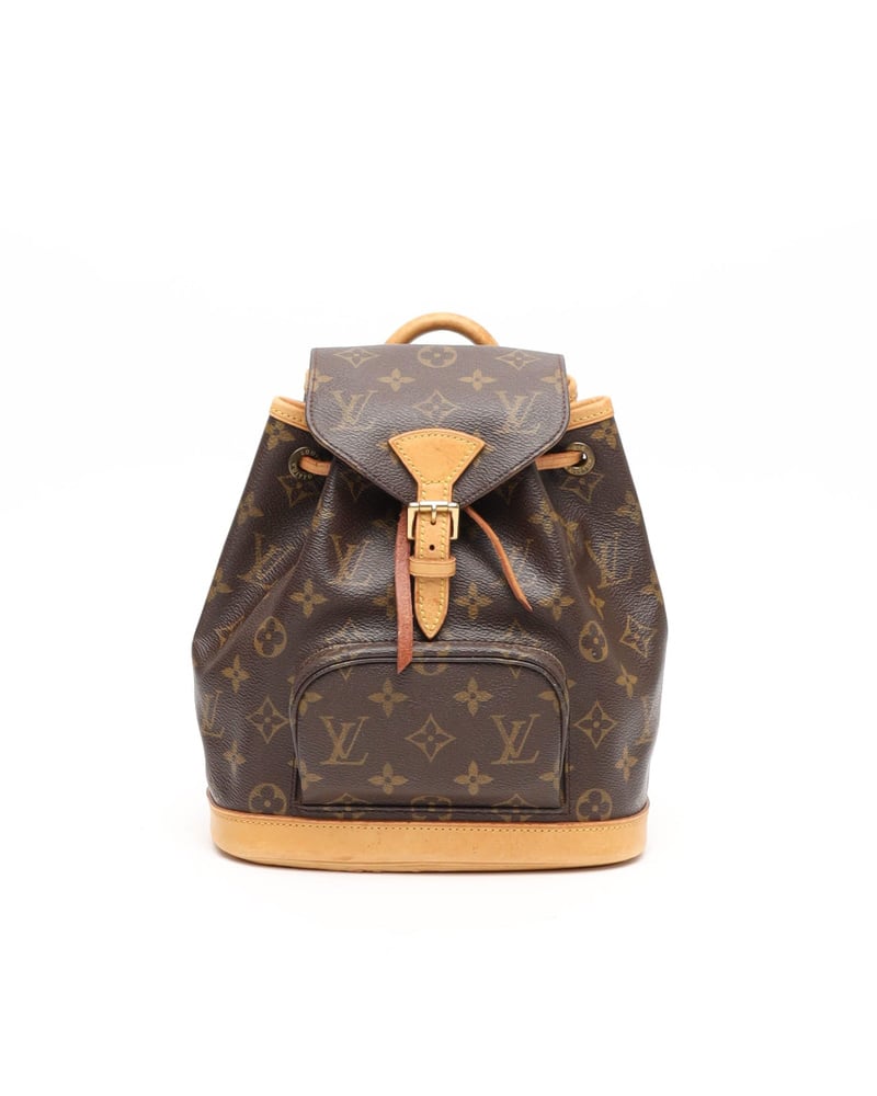 Vintage Louis Vuitton Monogram Montsouris PM Backpack A Retro Tale