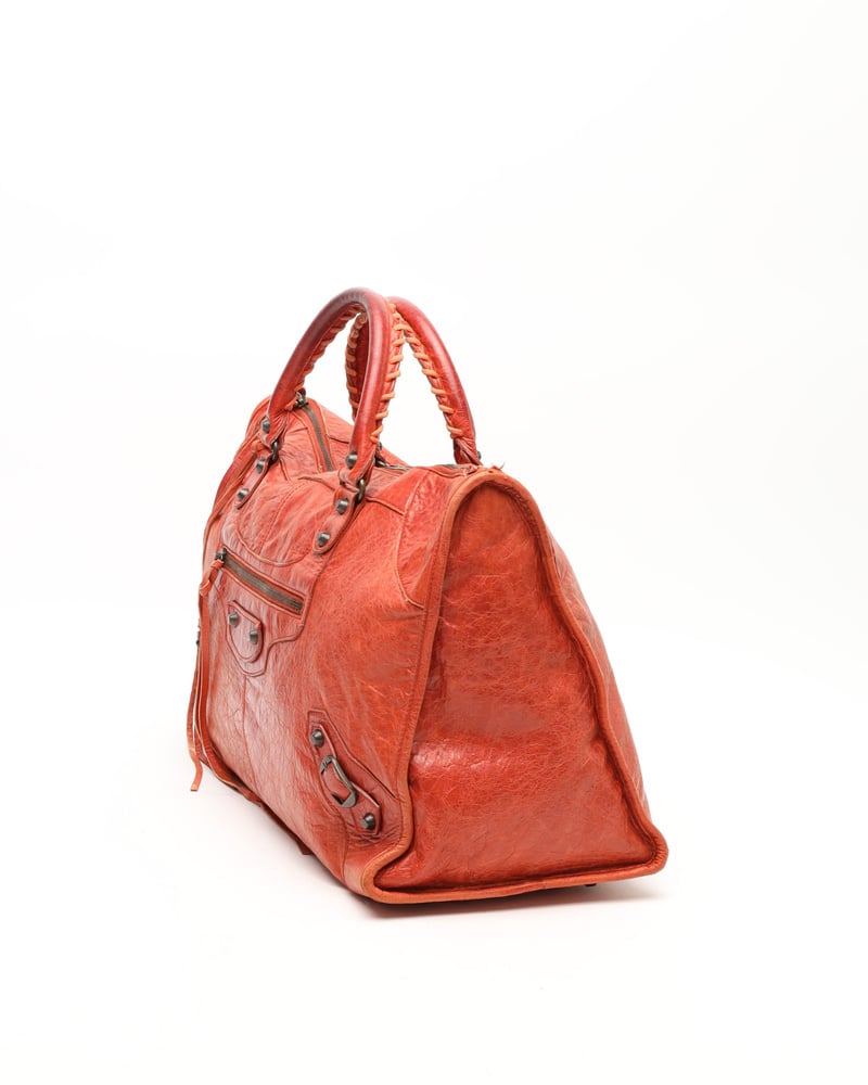 BALENCIAGA バレンシア　ヴィンテージバッグ Vintage Balenciaga Weekender Bag - A Retro Tale