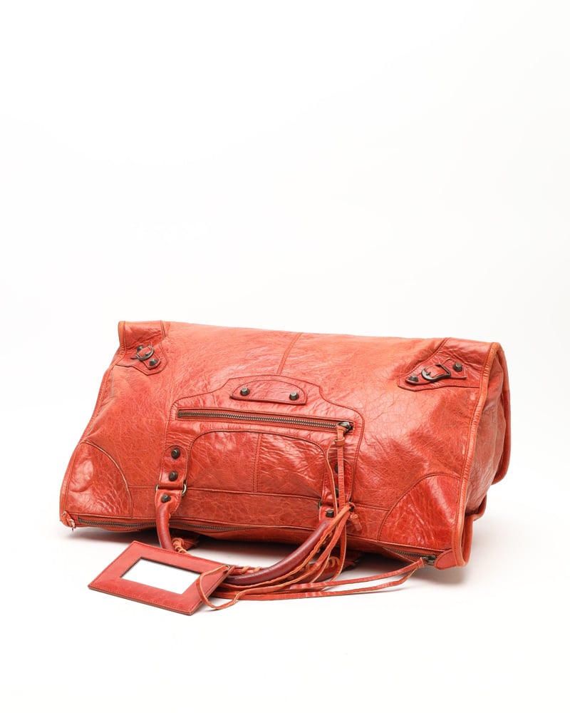Vintage Balenciaga Weekender Bag - A Retro Tale