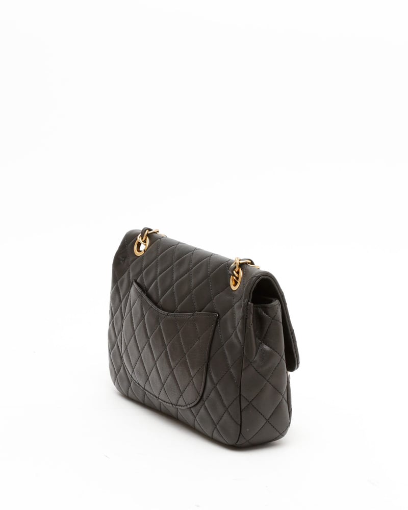 Vintage Chanel Classic Medium Soft Single Flap Bag - A Retro Tale, image size:800x1000