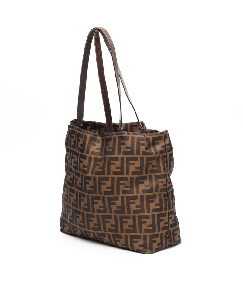 Vintage Fendi Zucca Tote Bag - A Retro Tale