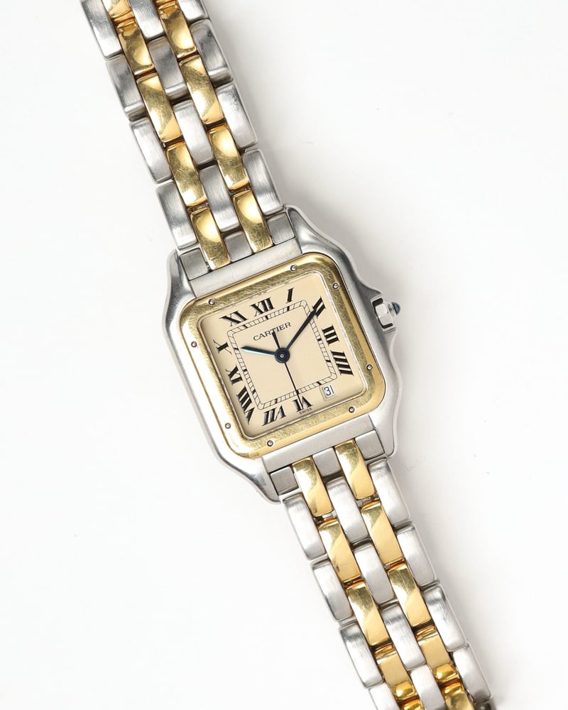 Cartier　vintage Cartier Vintage 18k Gold Vermeil Sterling Silver Argent Must