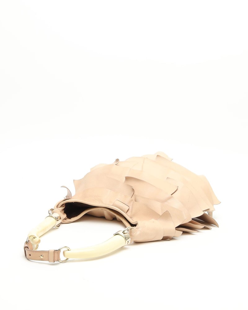 Vintage Saint Laurent St Tropez Mombasa Ruffle Bag - A Retro Tale