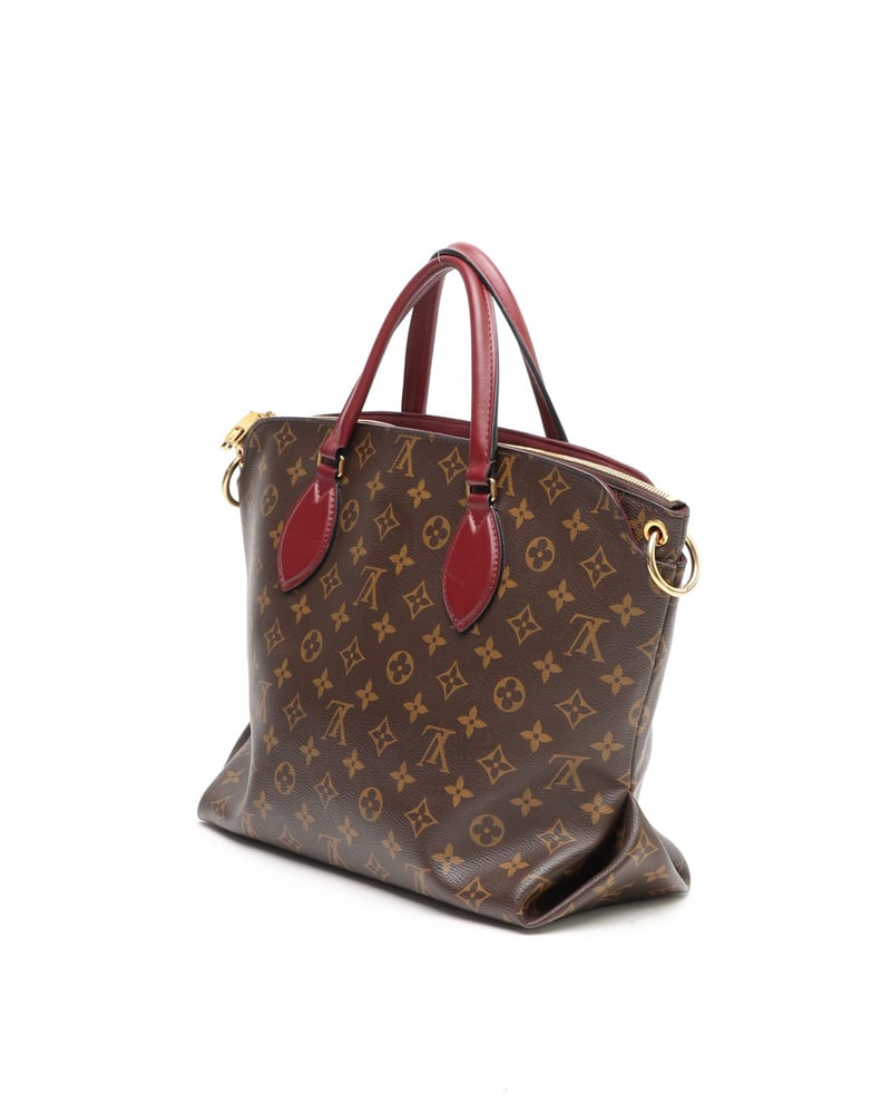 Vintage Louis Vuitton Flower Zip Tote MM Bag - A Retro Tale