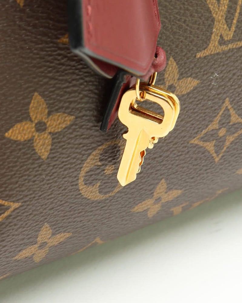 Vintage Louis Vuitton Flower Zip Tote MM Bag - A Retro Tale