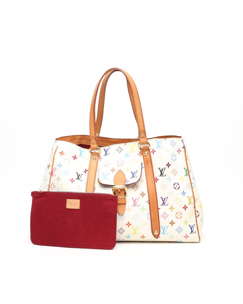 Vintage Louis Vuitton Murakami Aurelia GM Tote Bag - A Retro Tale