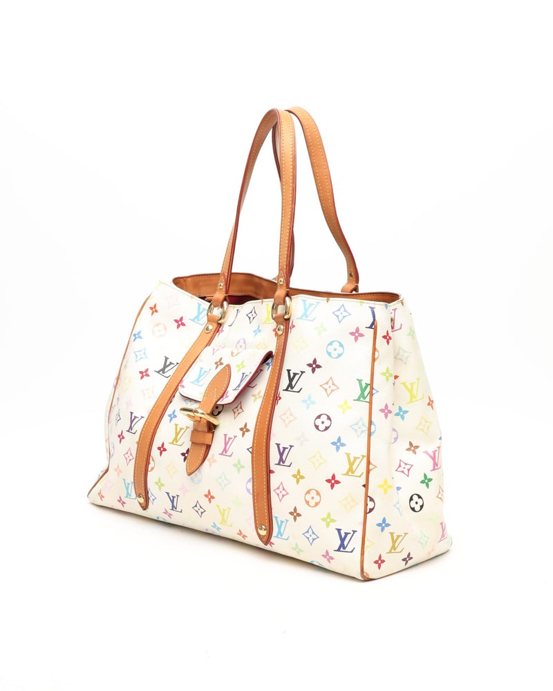 Vintage Louis Vuitton Murakami Aurelia GM Tote Bag - A Retro Tale