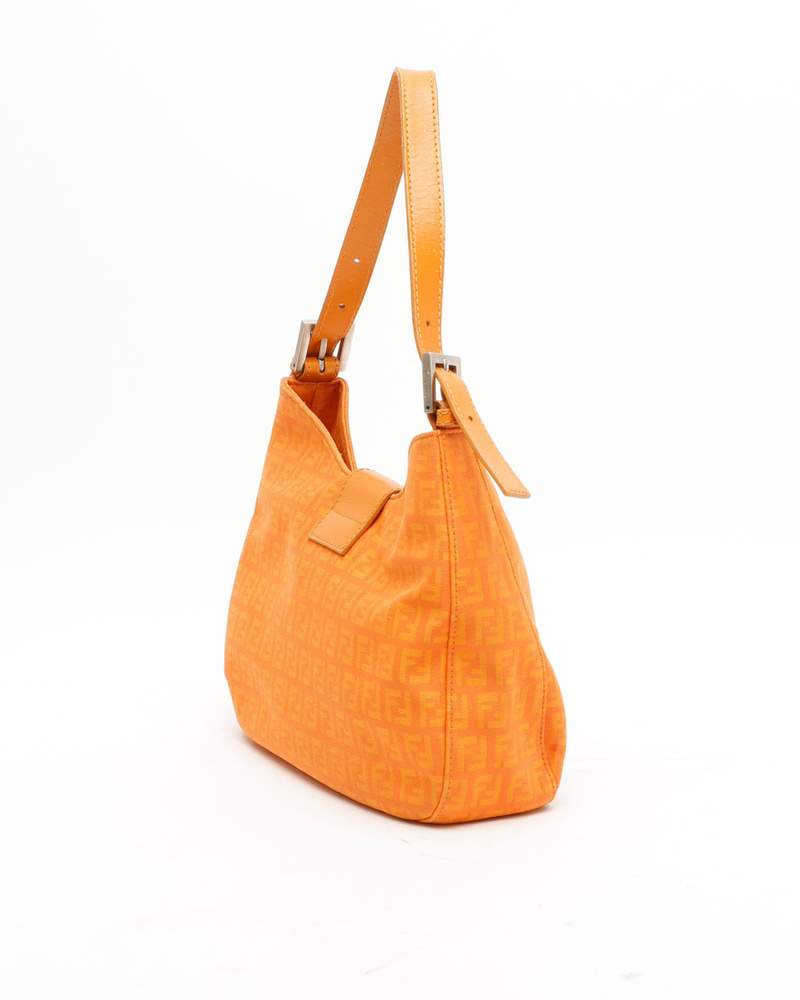 Vintage Fendi Zucchino Shoulder Bag - A Retro Tale