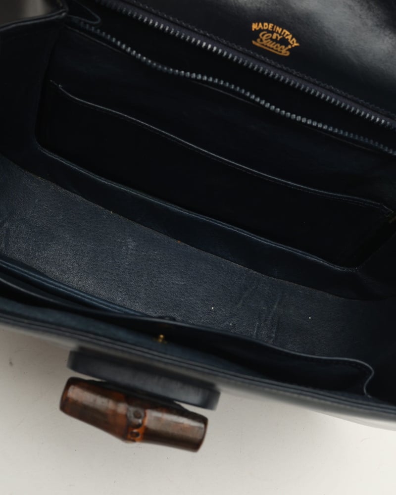 Vintage Gucci Medium Bamboo 1947 Bag - A Retro Tale