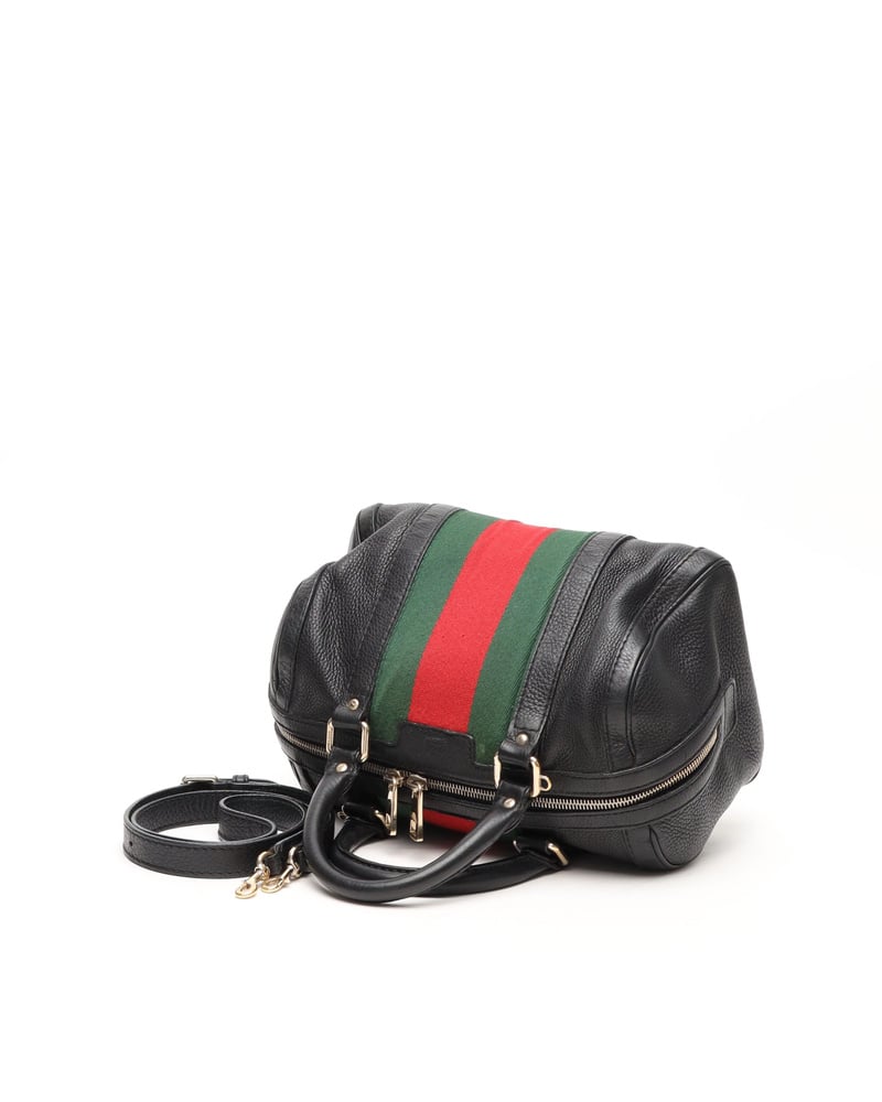 Vintage Gucci Sherry Boston Bag - A Retro Tale