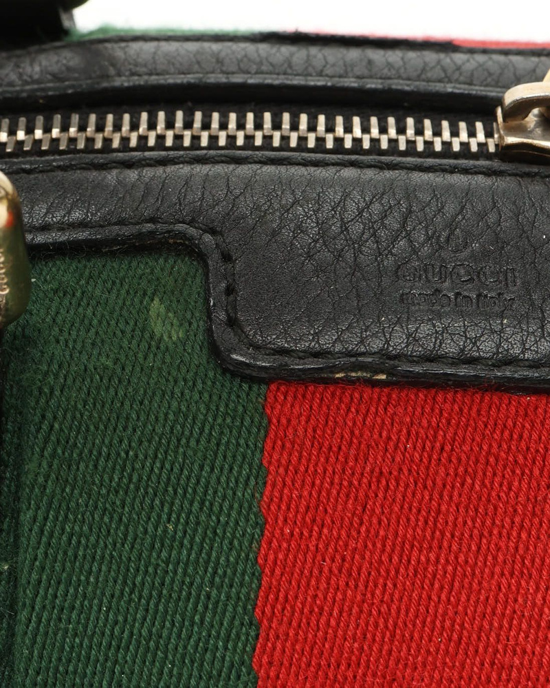 Vintage Gucci Sherry Boston Bag - A Retro Tale