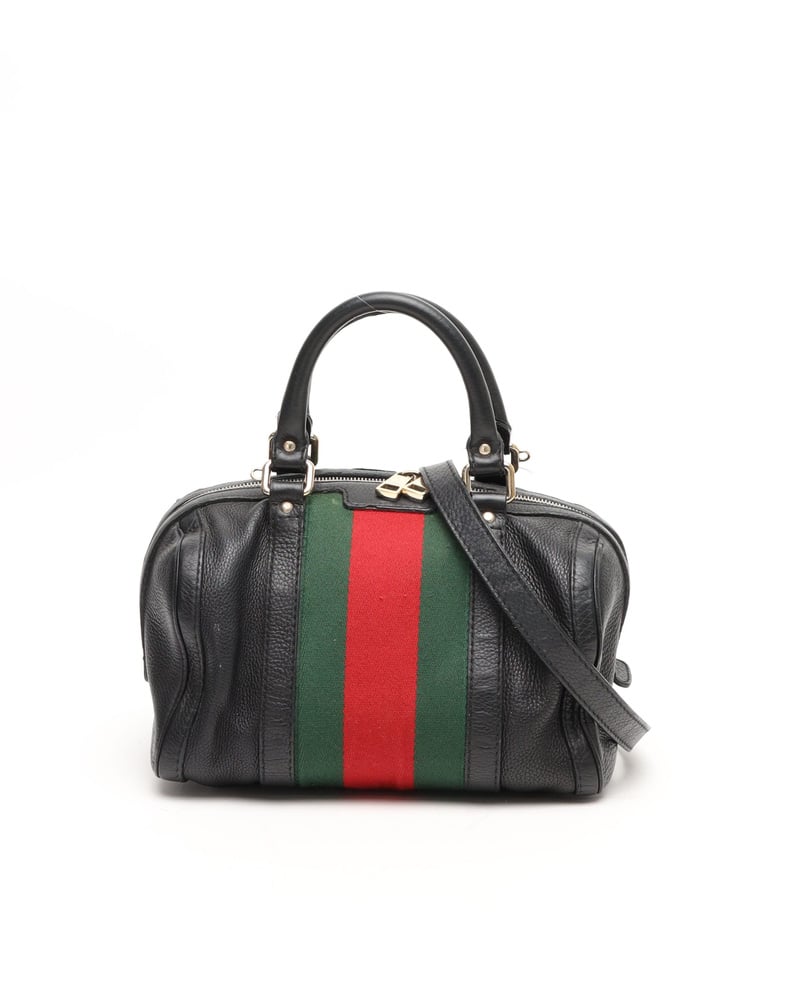 Vintage Gucci Sherry Boston Bag - A Retro Tale