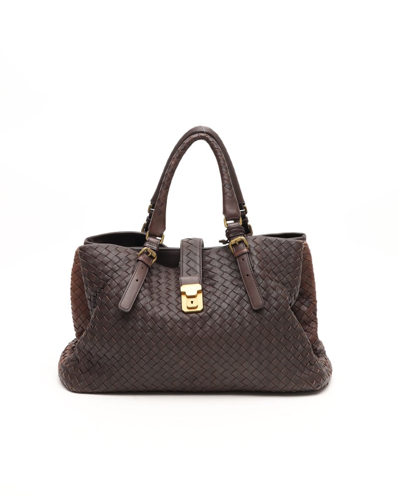 Vintage Bottega Veneta Intrecciato Capri Tote Bag - A Retro Tale